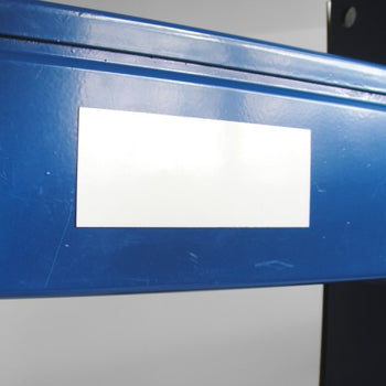 Blank Magnetic Labels 40mm x 100mm x 0.85m